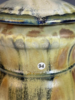 Blue Ash Lidded Jar