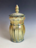 Blue Ash Lidded Jar