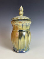 Blue Ash Lidded Jar