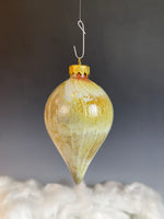 Teardrop Wood Fired Christmas Ornament